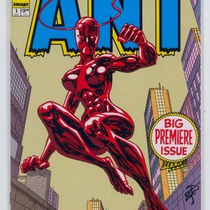 ANT #1A ©2021 ALL-NEW ORIGIN ISSUE by ERIK LARSEN 28 pages Rated Teen+